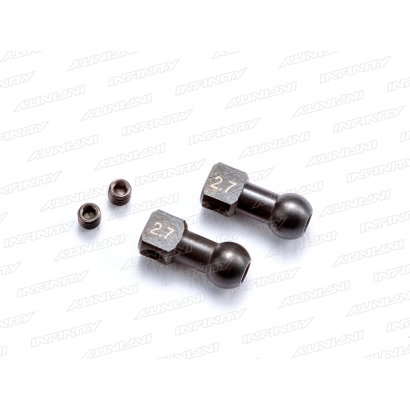 Infinity 5.8MM LONG ANTI-ROLL BAR BALL 2.7MM (2) R0305-2.7 - RCXX - rc racing for professionals