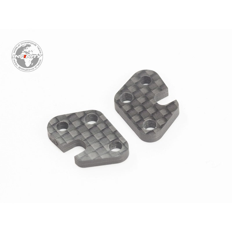 Infinity F LOWER ARM PLATE N - CARBON (2) R0355N - RCXX - rc racing for professionals