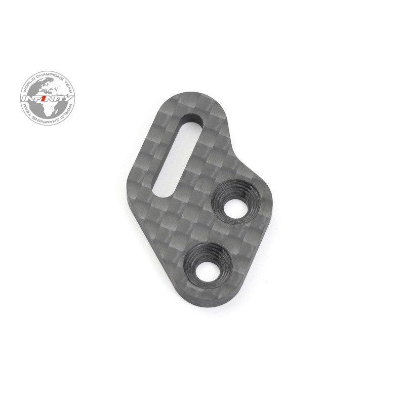 Infinity BELT TENSIONER PLATE - CARBON (1) R0370 - RCXX - rc racing for professionals