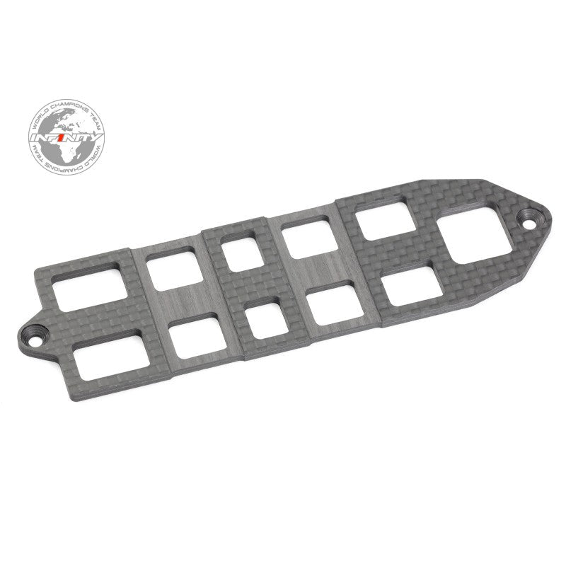 Infinity 2P BATTERY PLATE - CARBON (1) R0371 - RCXX - rc racing for professionals