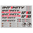 Infinity IF18 DECAL BLACK (1) R8034 - RCXX - rc racing for professionals