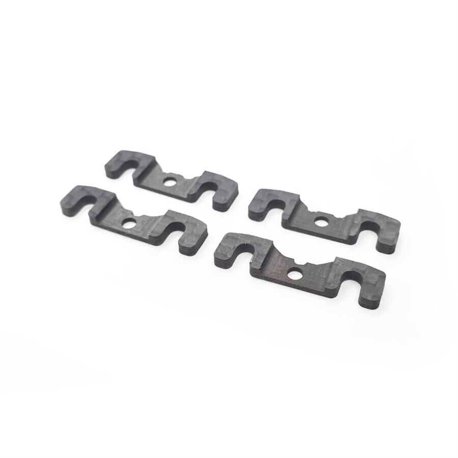 RC MAKER Roll Center Shim Platte Set (2,0mm) für A800 - ARCS2