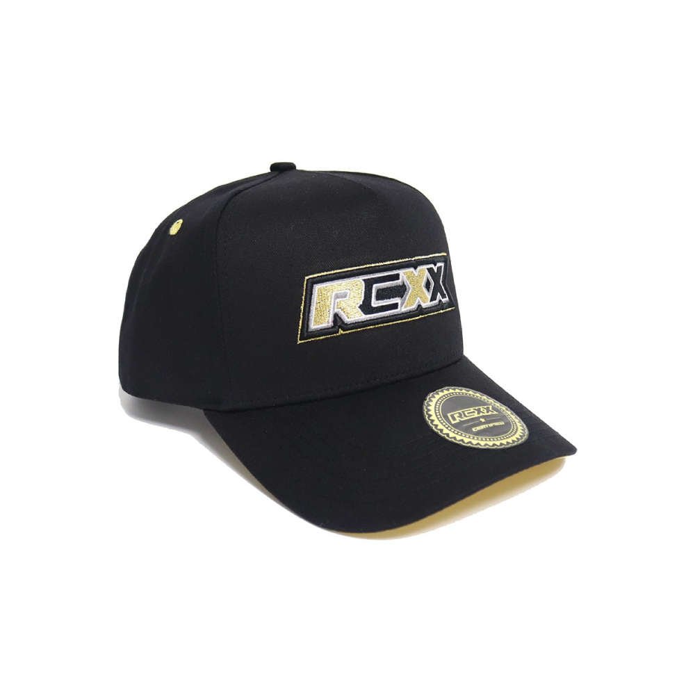 RCXX Team Basecap Gold/Black (1) Flexfit - RCXX - rc racing for professionals