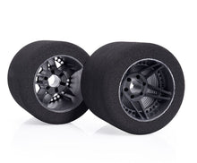 Matrix 1/8 GP Tires REAR 37 SHORE FIVE CARBON RIM (2) - MX-8P37NFC - RCXX - rc racing for professionals