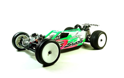 Sworkz S12-2D Standard 1/10 Electric 2WD Buggy Offroad Competition Chassis Kit (Dirt Edition) - SW910033D - RCXX - rc racing for professionals