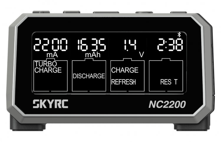 SkyRC NC2200 Charger NiMH AA/AAA 0.2-2.2A 240AC - SK-100181