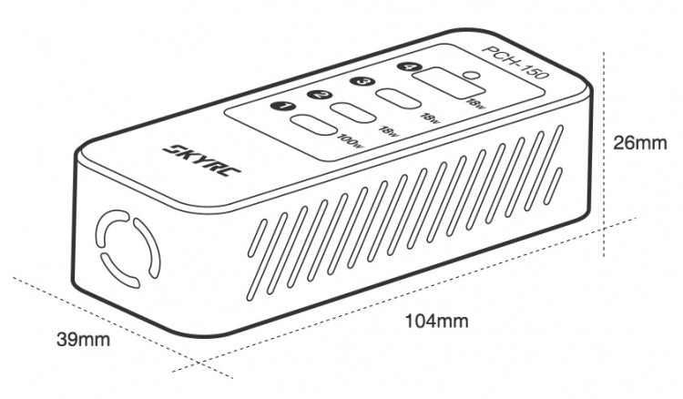 SkyRC PCH 150 Charging Hub - SK600148-01