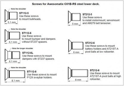 Awesomatix Steel Chassis Conversion set - SCC