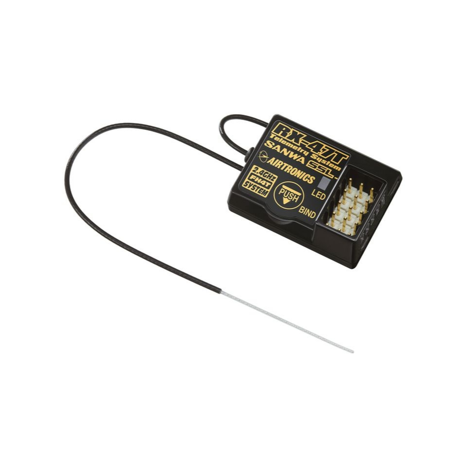 RX-47T Empfänger 2,4GHz ( FH4 / SSR,SSL / 4Kanal )