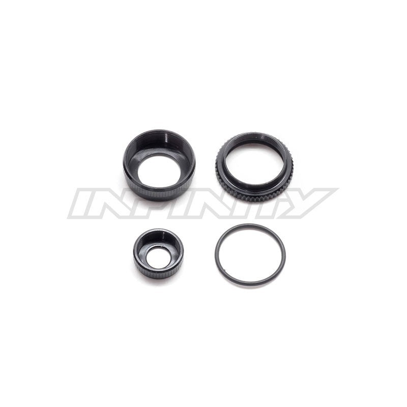 Infinity SHOCK CAP, LOW CAP, ADJ NUT SET (1) T048 - RCXX - rc racing for professionals