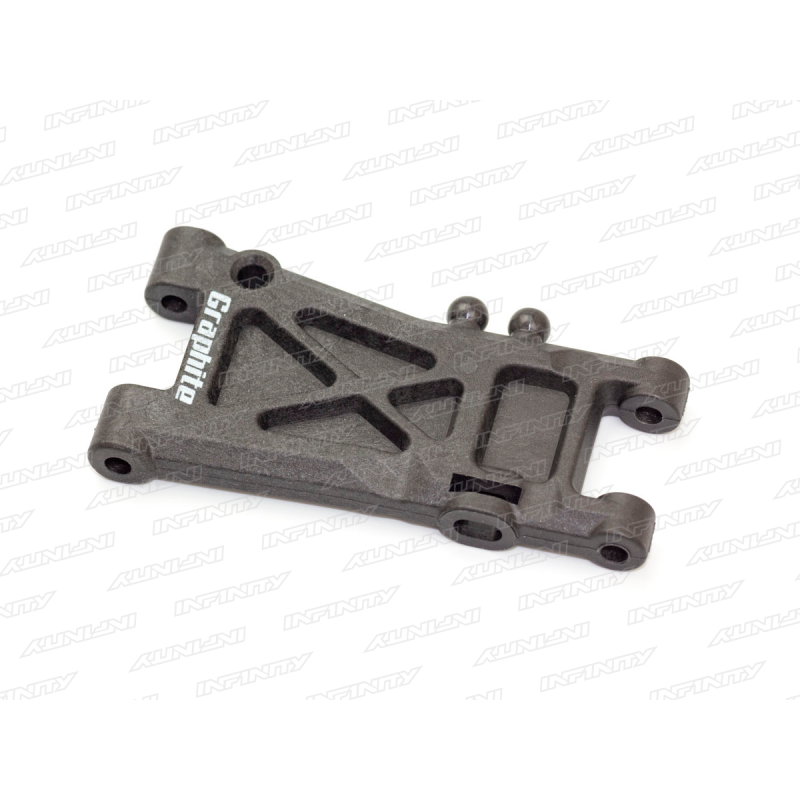 Infinity REAR SUSPENTION ARM - GRAPHITE/SUPER HARD (1) T164-SH - RCXX - rc racing for professionals