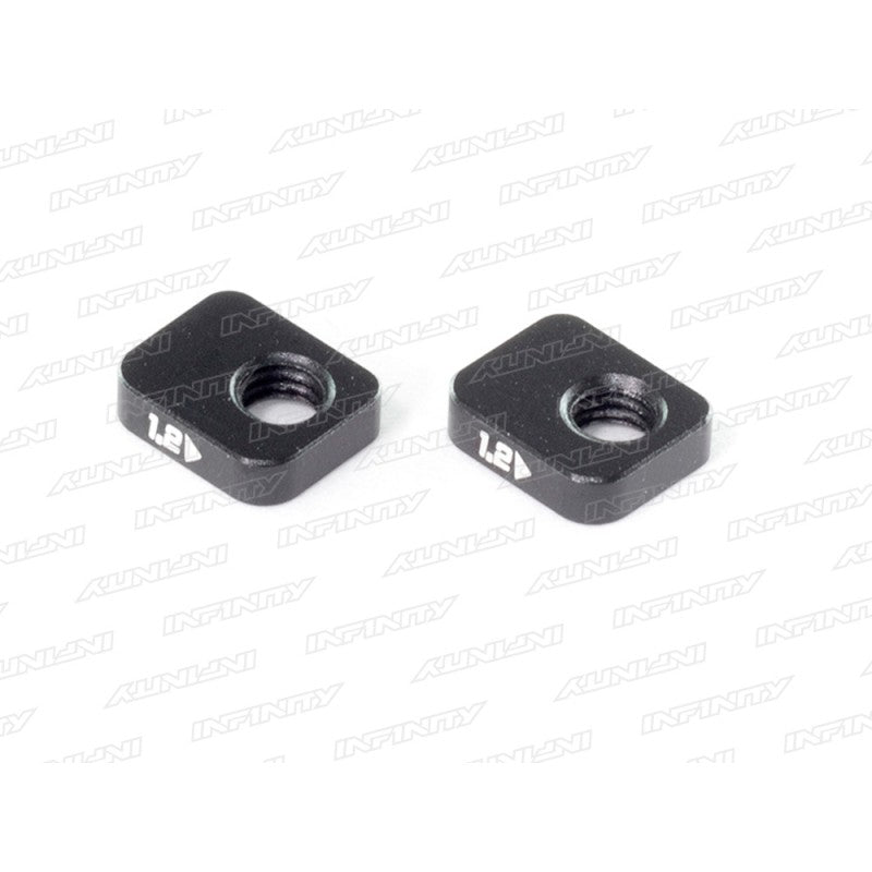 Infinity ALU SUSPENSION PLATE 1.2MM (2) T182-1.2 - RCXX - rc racing for professionals