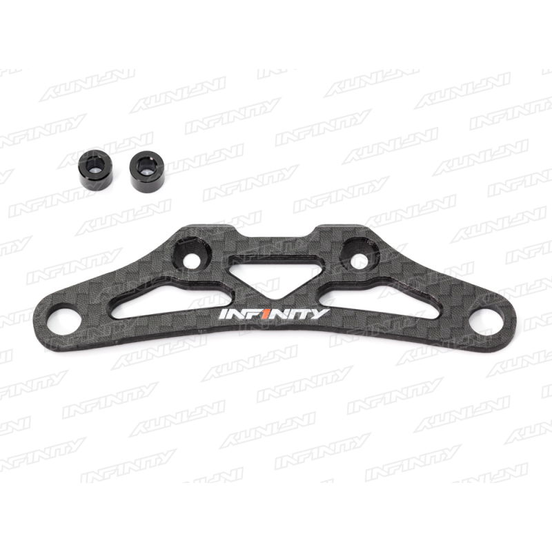 Infinity GRAPHITE FRONT BODY POST SUPPORT (1) T261 - RCXX - rc racing for professionals