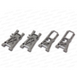 Infinity LOWER SUSPENSION ARM SET - SUPER HARD (4) T307SH - RCXX - rc racing for professionals