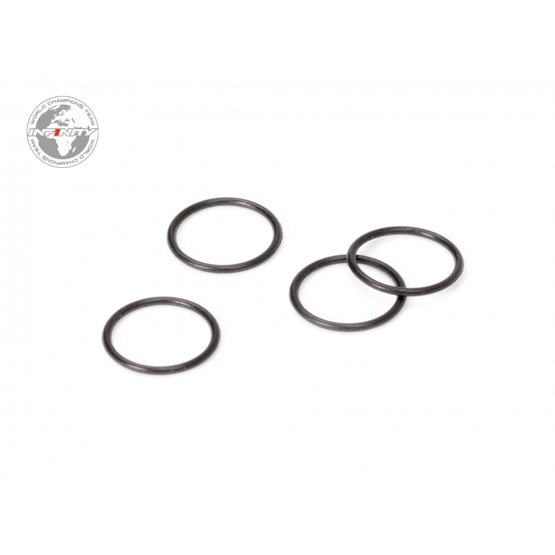 Infinity DUAL SEAL O-RING (4) T323 - RCXX - rc racing for professionals