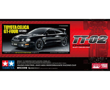 Tamiya Toyota Celica GT-Four (Black Painted) TT-02 - 47510