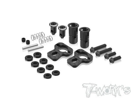 T-Works Easy-Snap Battery Holder Post / No Thread for Awesomatix A800R (2) TE-257-B - RCXX - rc racing for professionals