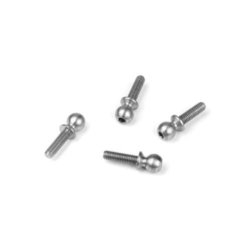 Tekno Ball Stud (5.5mm, short neck, 10mm thread, 4pcs) - TKR6210