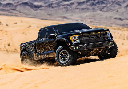 TRAXXAS FORD RAPTOR-R 4X4 VXL 1/10 PRO-SCALE RTR BRUSHLESS, OHNE AKKU/LADEGERÄT - 101076