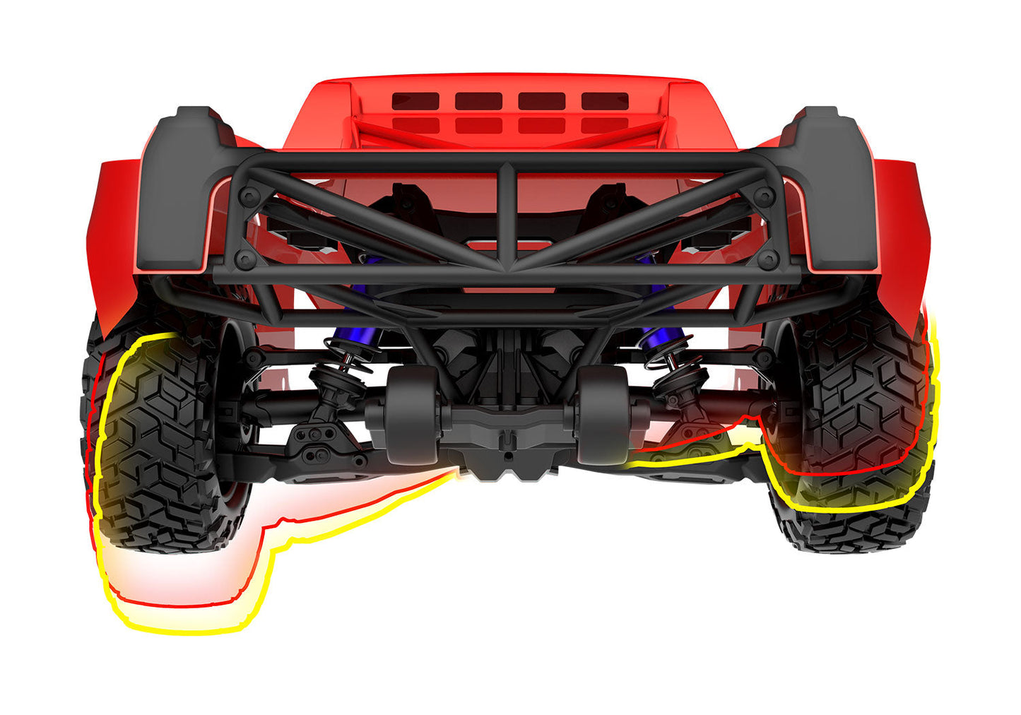 Traxxas Maxx Slash 4x4 VXL 1/8 Short Course Truck 6S Brushless RTR - 102076