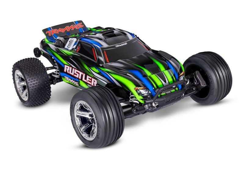 Traxxas Rustler 2WD RTR HD BL2S Brushless Stadium Truck - 37354