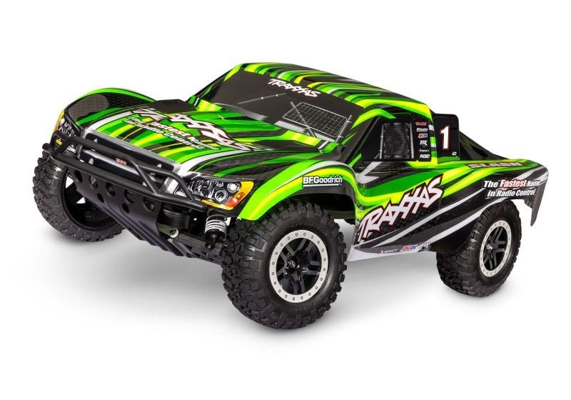 TRAXXAS Slash 1/10 2WD Short-Course RTR Brushed HD mit Akku + USB-C-Lader Clipless - 58234