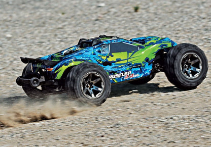 Traxxas Rustler 4x4 VXL HD - 1/10 Stadium Truck Offroad Auto Brushless TSM RTR - 67376