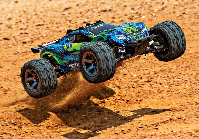 Traxxas Rustler 4x4 VXL HD - 1/10 Stadium Truck Offroad Auto Brushless TSM RTR - 67376