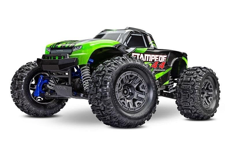 TRAXXAS STAMPEDE 4X4 1/10 STADIUM TRUCK RTR BL-2S BRUSHLESS HD-TEILE - 60 Km/h