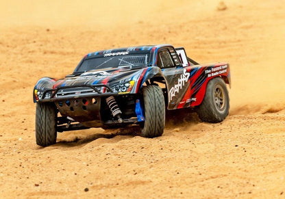 TRAXXAS SLASH 4X4 1/10 SHORT-COURSERTR BL-2S BRUSHLESS HD-TEILE - 60 Km/h