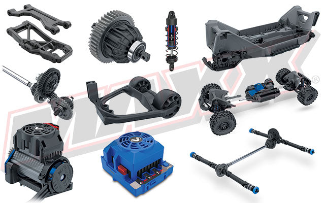 Traxxas Maxx V2 Wide 4x4 VXL Brushless 4S 1/10 RTR Monster Truck TSM - 89086 - RCXX - RC Racing Shop | RC Models | Tuning & Spare Parts for Professionals