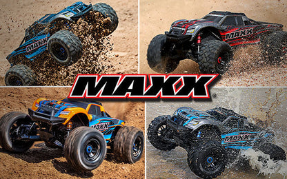 Traxxas Maxx V2 Wide 4x4 VXL Brushless 4S 1/10 RTR Monster Truck TSM - 89086