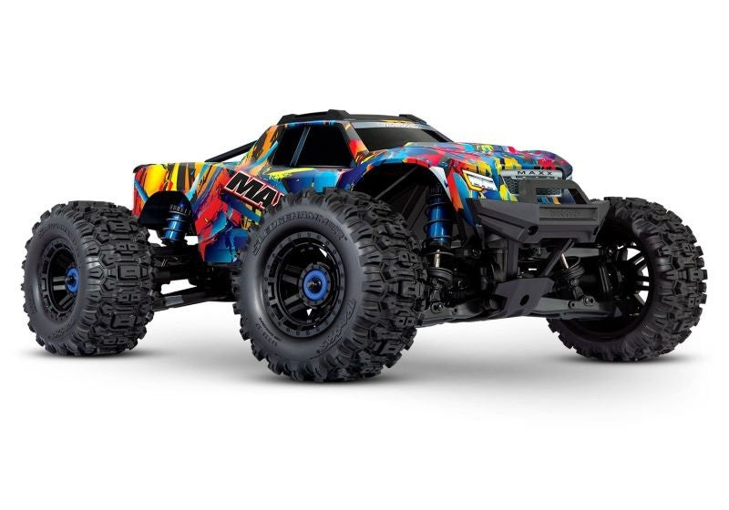 Traxxas Maxx V2 Wide 4x4 VXL Brushless 4S 1/10 RTR Monster Truck TSM - 89086