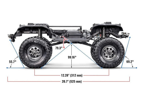 TRAXXAS TRX-4 1972 BLAZER K5 HIGHTRAIL 1/10 CRAWLER RTR - 92086 - RCXX - RC Racing Shop | RC Models | Tuning & Spare Parts for Professionals