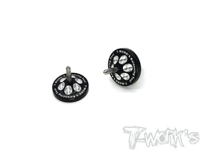 T-Works TT-094 Chassis Balancing Tool (2) - RCXX - rc racing for professionals