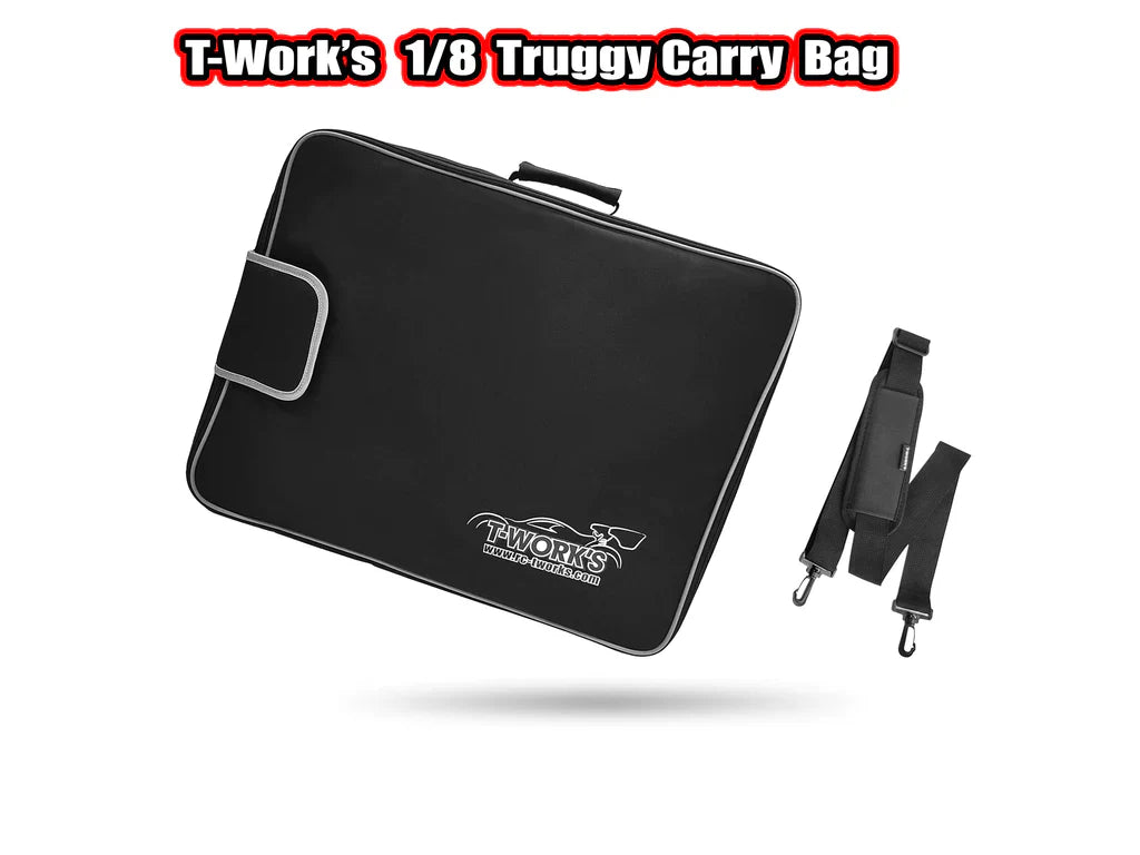 T-Works TT-110-B T-Work's 1/8 Truggy Carry Bag (1) - RCXX - rc racing for professionals
