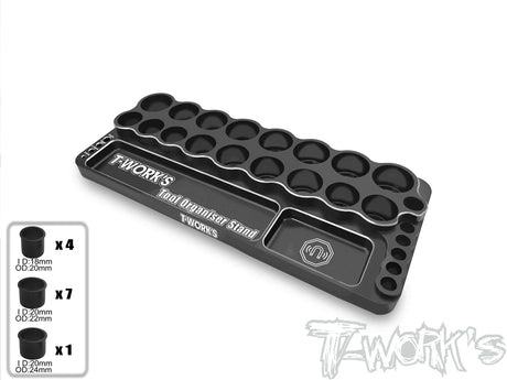 T-Works TT-120-A T-Work's Tool Organiser Stand - RCXX - rc racing for professionals