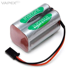 Vapex NiMH Empfängerakku 4.8V 2500mAh – Instant-Serie mit Futaba-Stecker - VP2500AAW4F2 - RCXX - RC Racing Shop | RC Models | Tuning & Spare Parts for Professionals