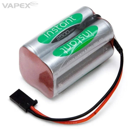 Vapex NiMH Empfängerakku 4.8V 2500mAh – Instant-Serie mit Futaba-Stecker - VP2500AAW4F2 - RCXX - RC Racing Shop | RC Models | Tuning & Spare Parts for Professionals