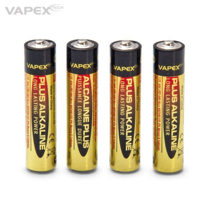 Vapex Plus Alkaline Batteries AAA (4) - VPLUS4AAA