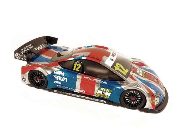 ZooRacing ZR-0015-04 - Wolverine MAX - 1:10 Tourenwagen Karosserie - 0.4mm AIRLITE - RCXX - rc racing for professionals