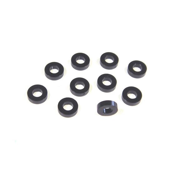 Awesomatix 6x3x1.75mm Spacer Black (10) SH1.75 - RCXX - rc racing for professionals