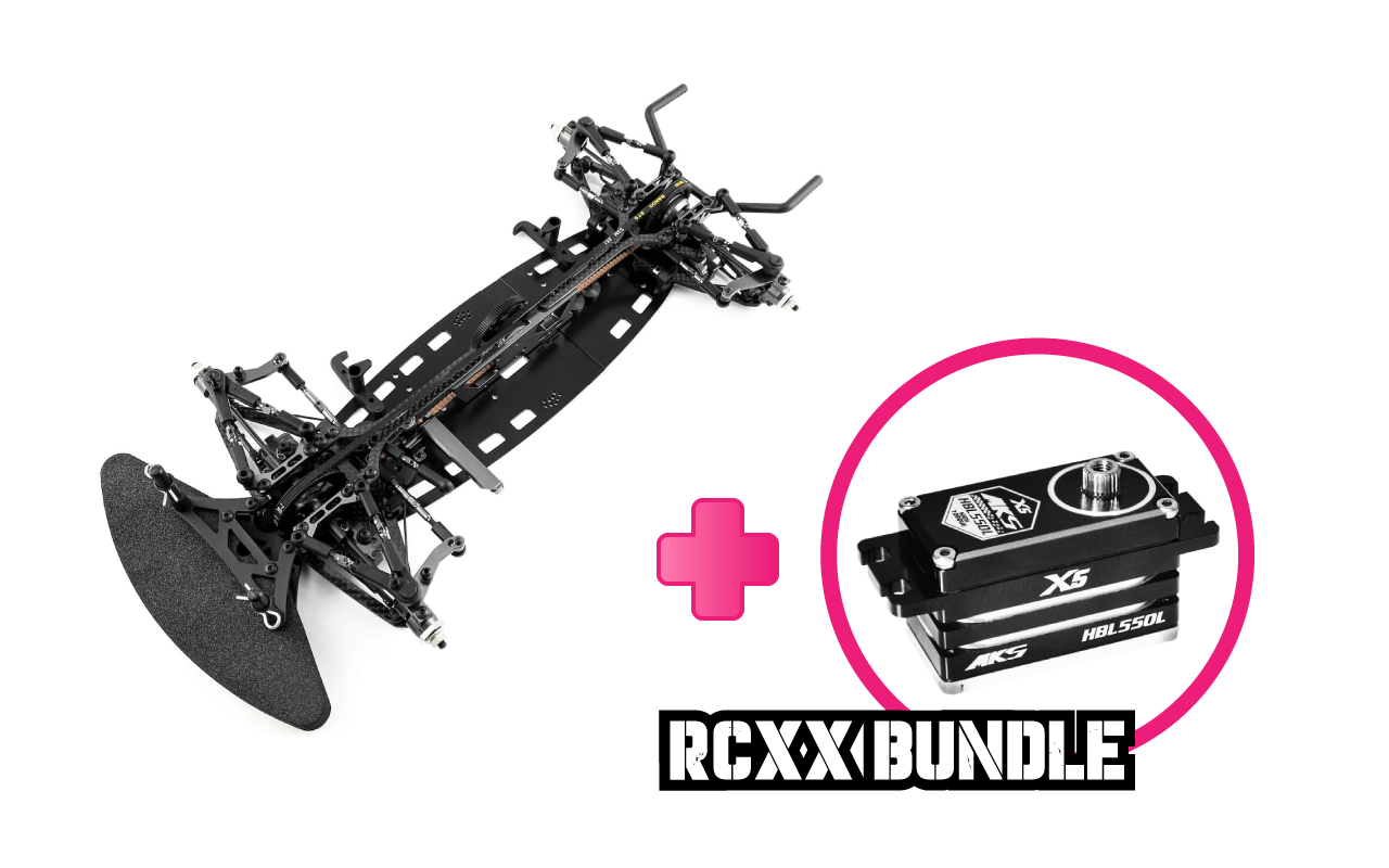 Awesomatix A800R 1/10 Aluminium Chassis Kit - MKS Edition (RCXX COMBO) - RCXX - rc racing for professionals