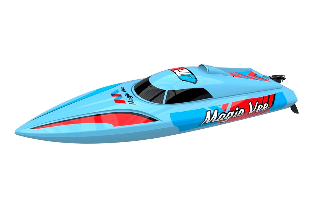 JOYSWAY Magic Vee MK2 V6 Deep Vee Micro RC Speed Boat RTR – 4ST308106V6