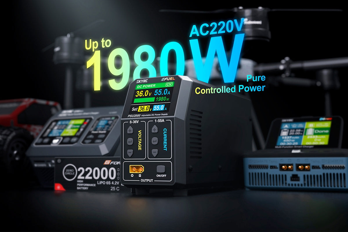 SkyRC PSU2000 36V/55A 2000W Netzteil
