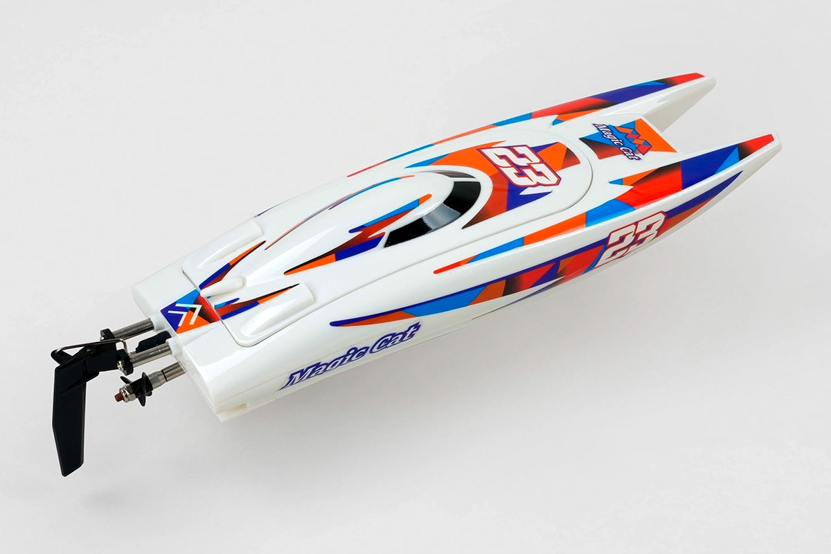 JOYSWAY Magic Cat V6 Catamaran Micro RC Speed Boat RTR – 4ST308108V6