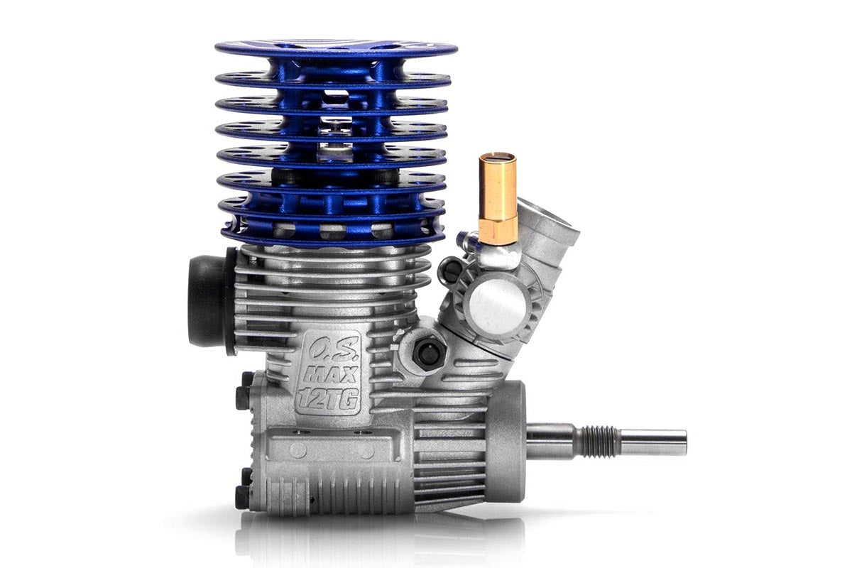 O.S. Speed MAX 12TG Version 5 COMBO Set / EFRA2690 + MT02 – 2,1ccm 1:10 Touring Nitro Motor - 1ED01