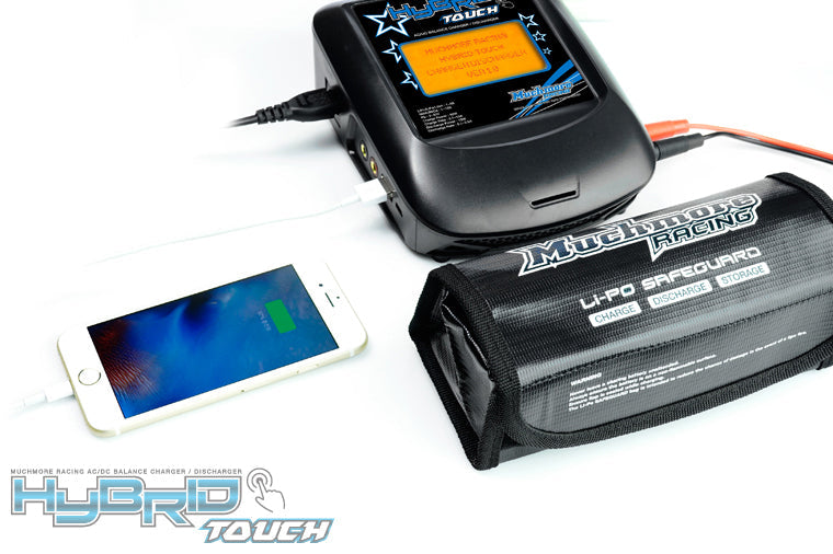 MUCHMORE Hybrid Touch AC/DC Balance Charger&Discharger (1) MM-HBTK - RCXX - rc racing for professionals