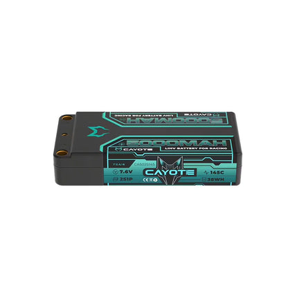 Cayote Racing 5000mAh 2S Shorty LiPo Akku 7,6V 145C 179g - 502S145