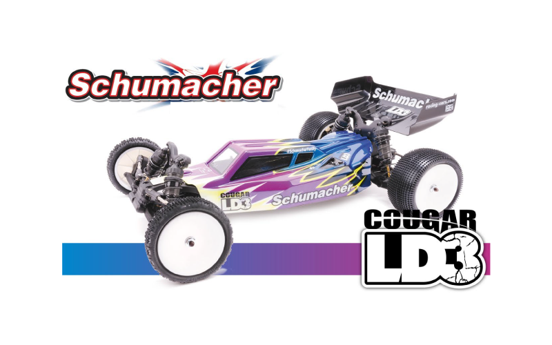 Schumacher Cougar LD3 - Stock Spec - 1/10 2WD Buggy Kit - RCXX - rc racing for professionals